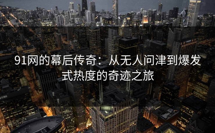 91网的幕后传奇：从无人问津到爆发式热度的奇迹之旅
